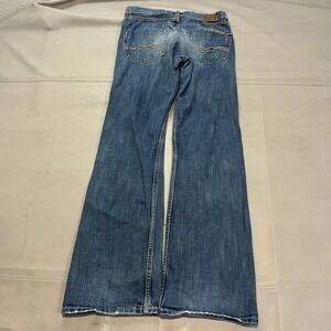 Buckle BKE COLE Men Straight Leg Med Wash Western Skate Y2K Jean-31x34-4596